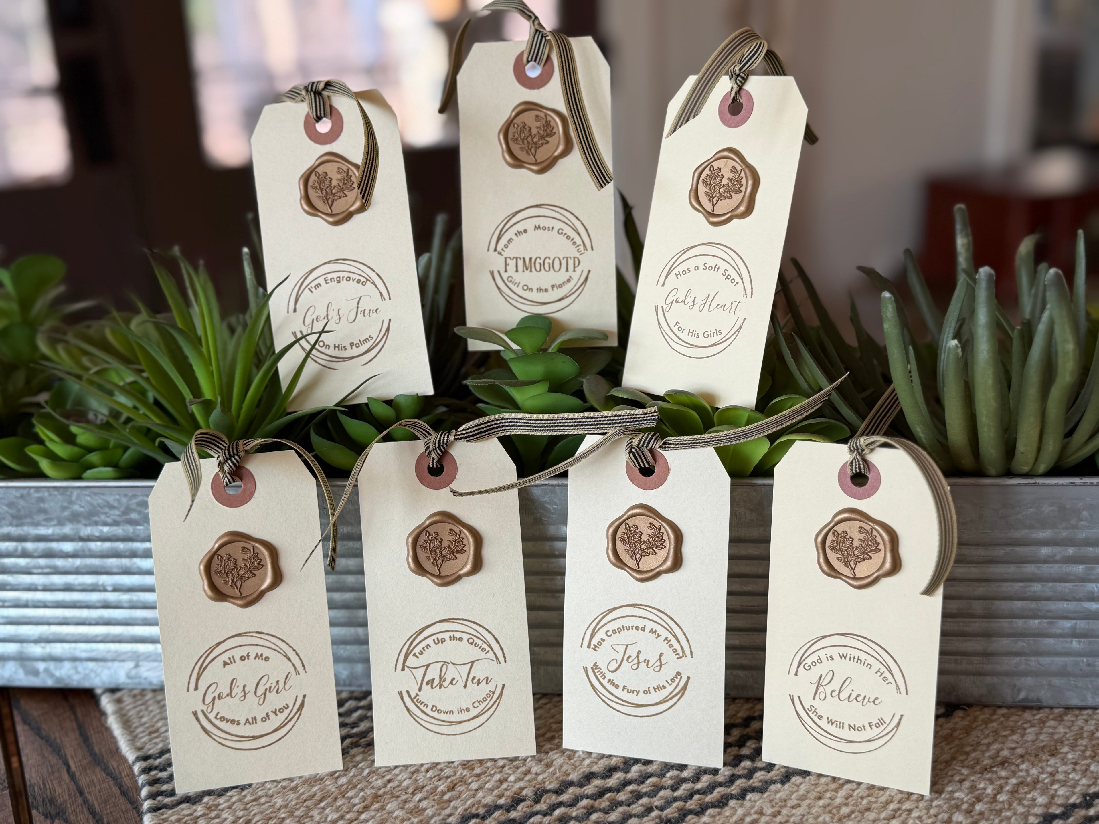 Handcrafted Take Ten Bookmarks